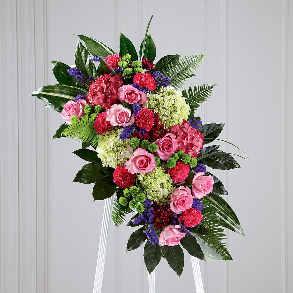 Refreshing Mix Standing Spray – All About Flowers, Bellingham WA