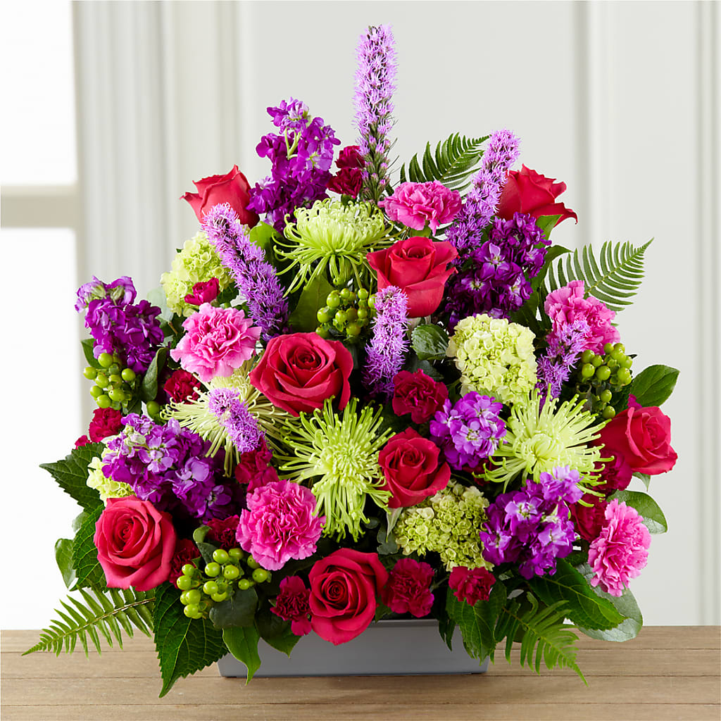 Warm Embrace Arrangement – All About Flowers, Bellingham WA