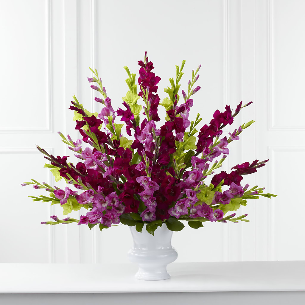 Solemn Offering Arrangement – All About Flowers, Bellingham WA