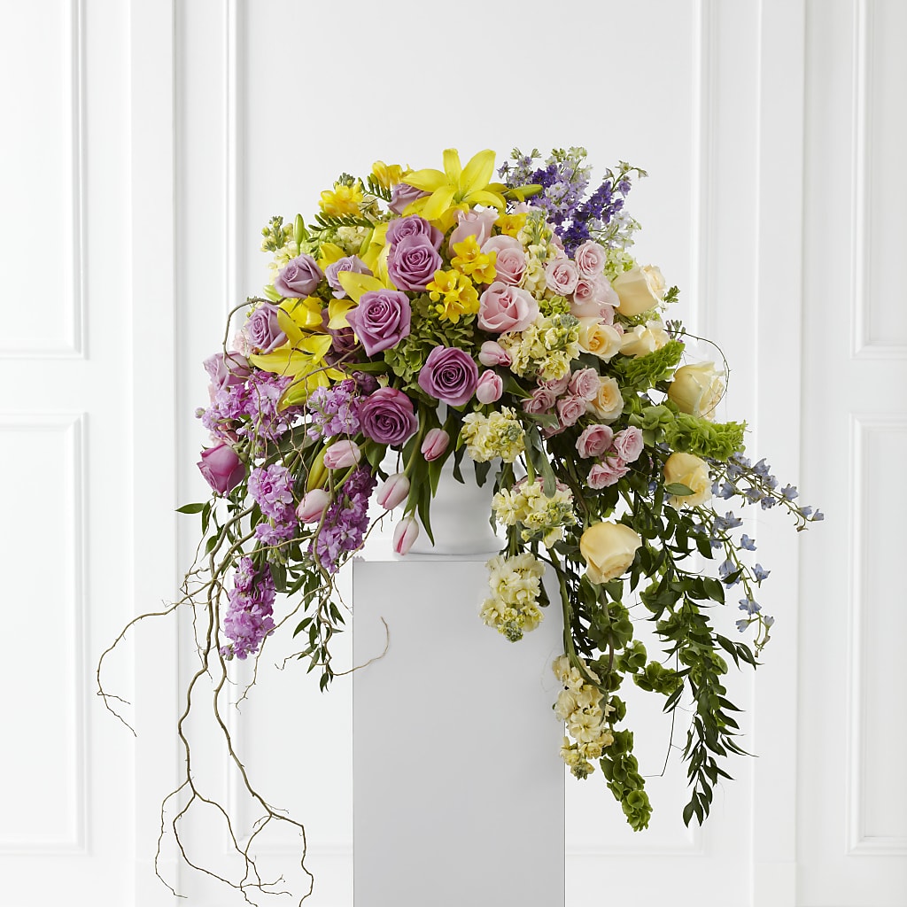 Display of Affection Arrangement – All About Flowers, Bellingham WA