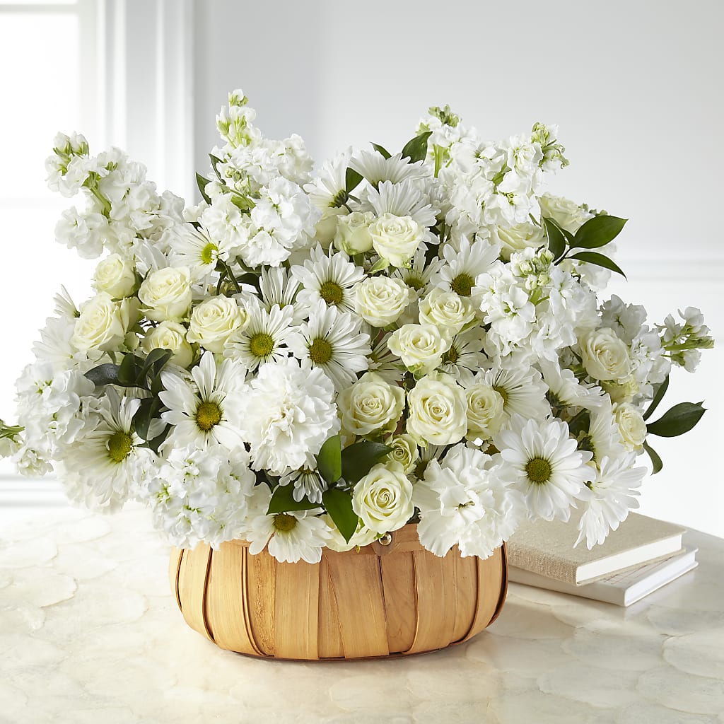 Graceful Garden Basket – All About Flowers, Bellingham WA