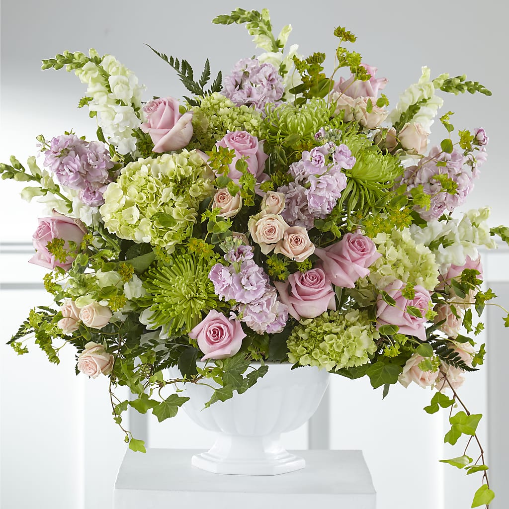 Radiant Embrace Arrangement – All About Flowers, Bellingham WA