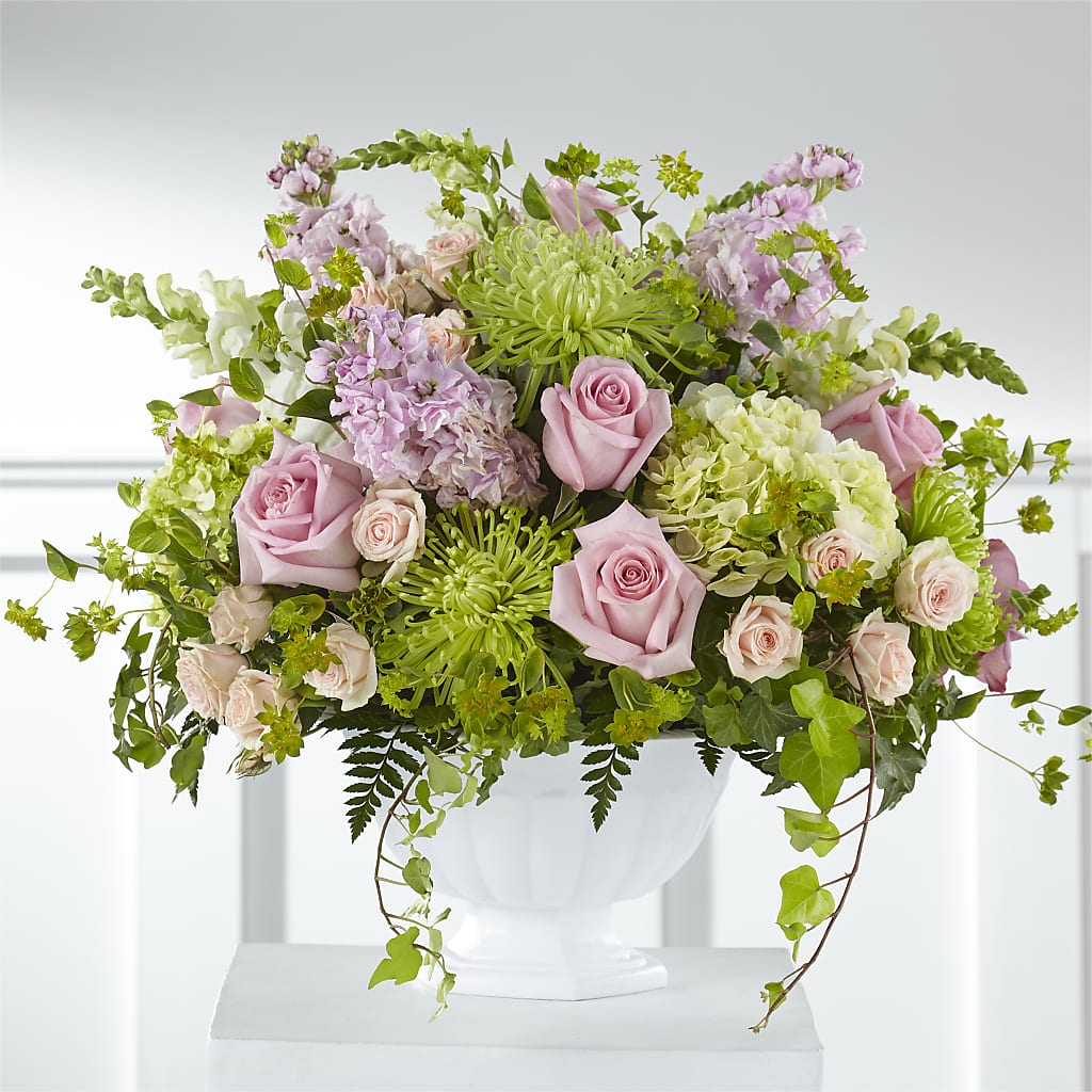 Radiant Embrace Arrangement – All About Flowers, Bellingham WA