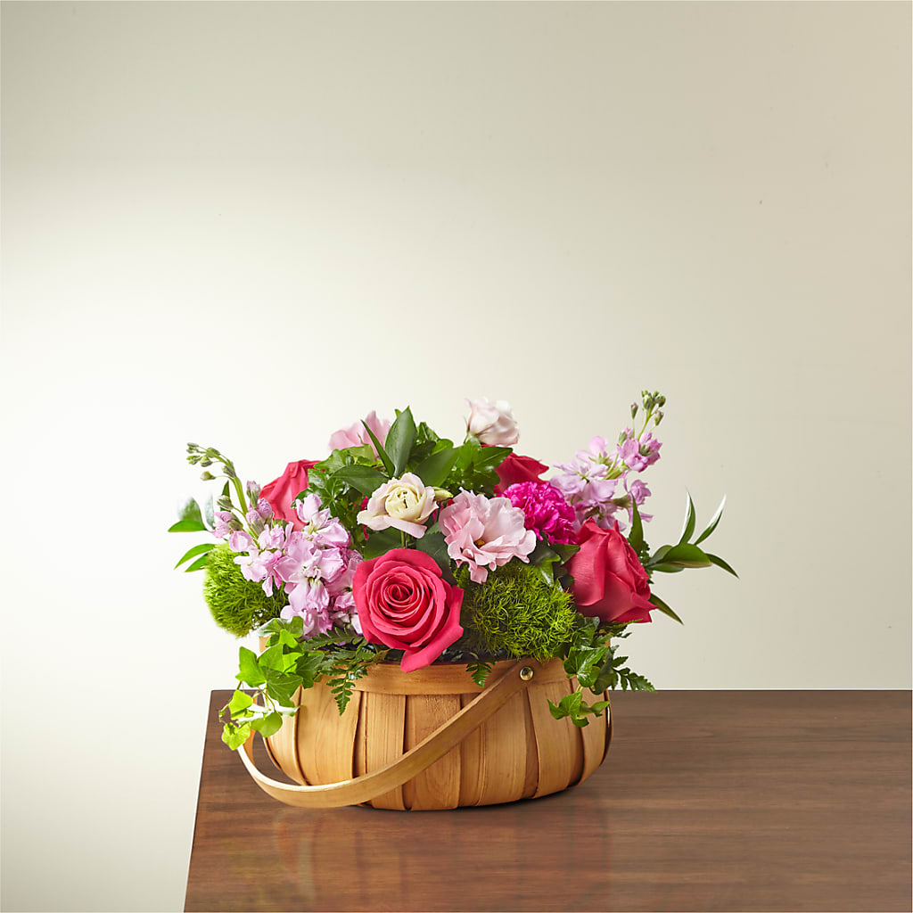 Radiance in Bloom Basket – All About Flowers, Bellingham WA