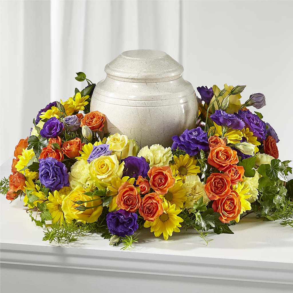 Blossoms of Remembrance Cremation Adornment – All About Flowers, Bellingham WA
