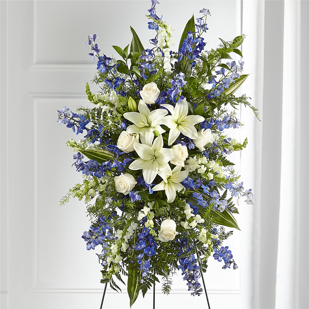 Faithful Friend Standing Spray – All About Flowers, Bellingham WA