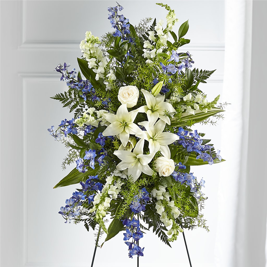 Faithful Friend Standing Spray – All About Flowers, Bellingham WA
