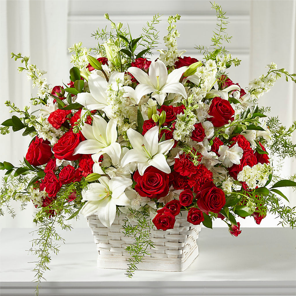 Sentiments of Love Arrangement – All About Flowers, Bellingham WA