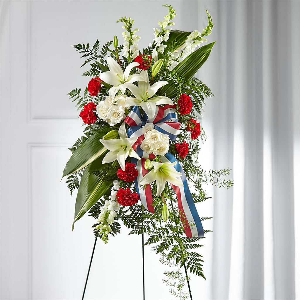 Stars of Life Standing Spray – All About Flowers, Bellingham WA