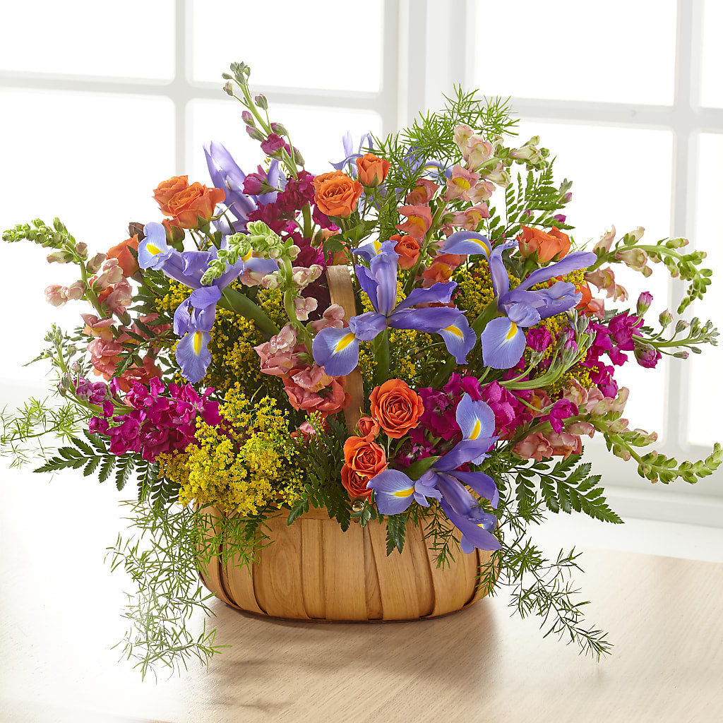 Garden of Life Basket – All About Flowers, Bellingham WA