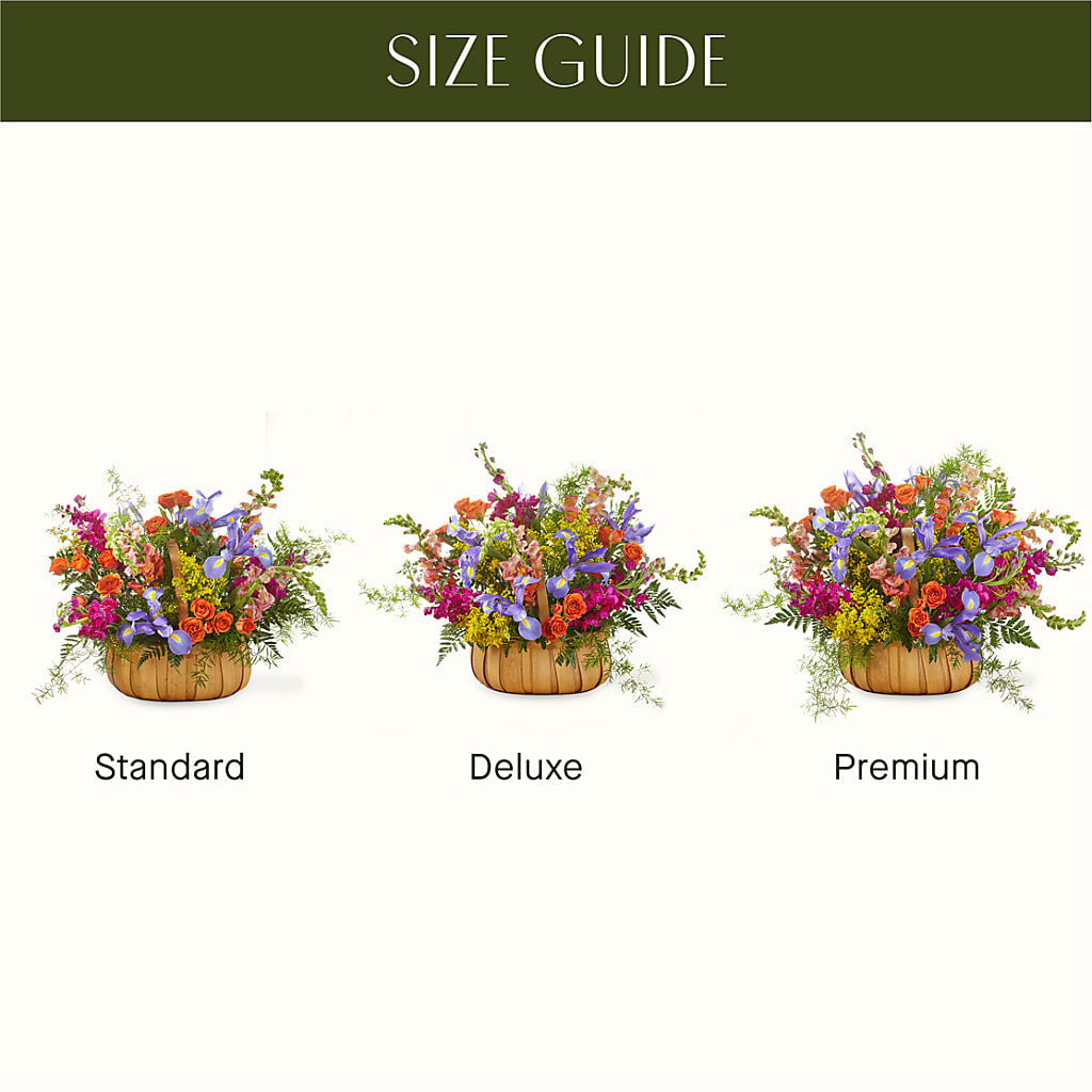 Garden of Life Basket – All About Flowers, Bellingham WA