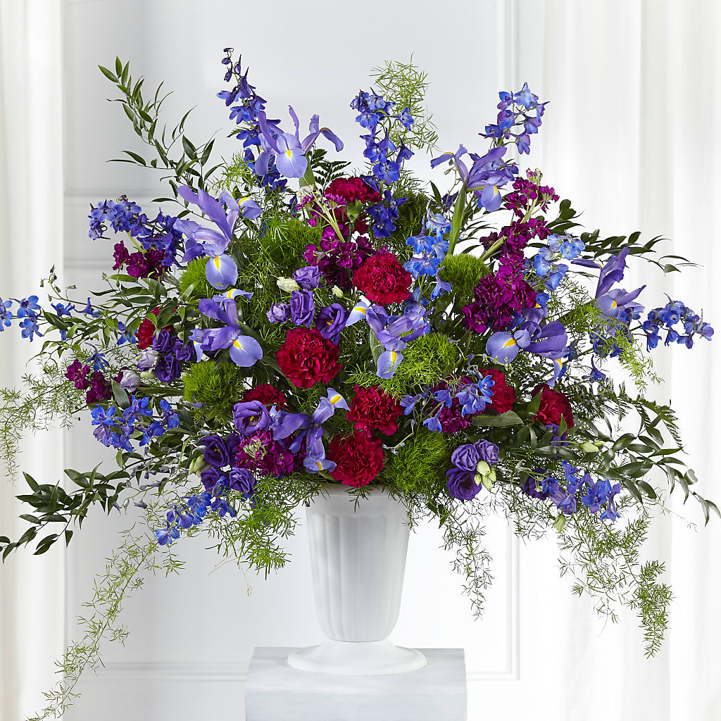 Memorial of Life Arrangement – All About Flowers, Bellingham WA