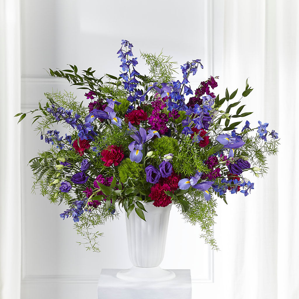 Memorial of Life Arrangement – All About Flowers, Bellingham WA