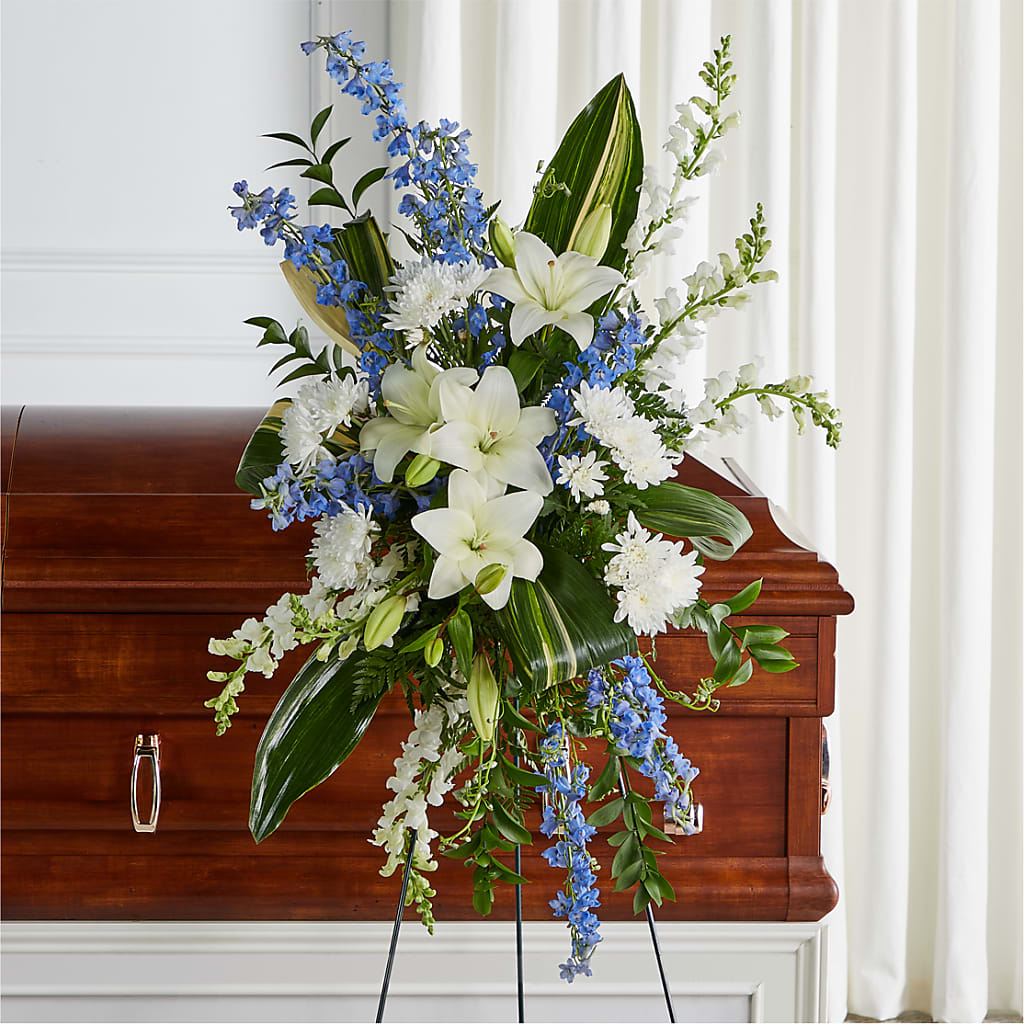 Eternal Impressions Standing Spray – All About Flowers, Bellingham WA