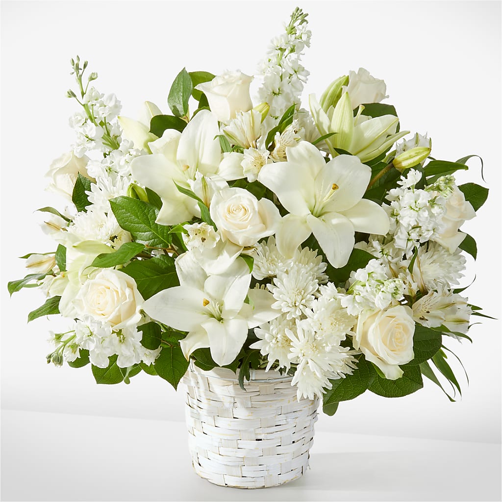 Peaceful Reflections Arrangement – All About Flowers, Bellingham WA