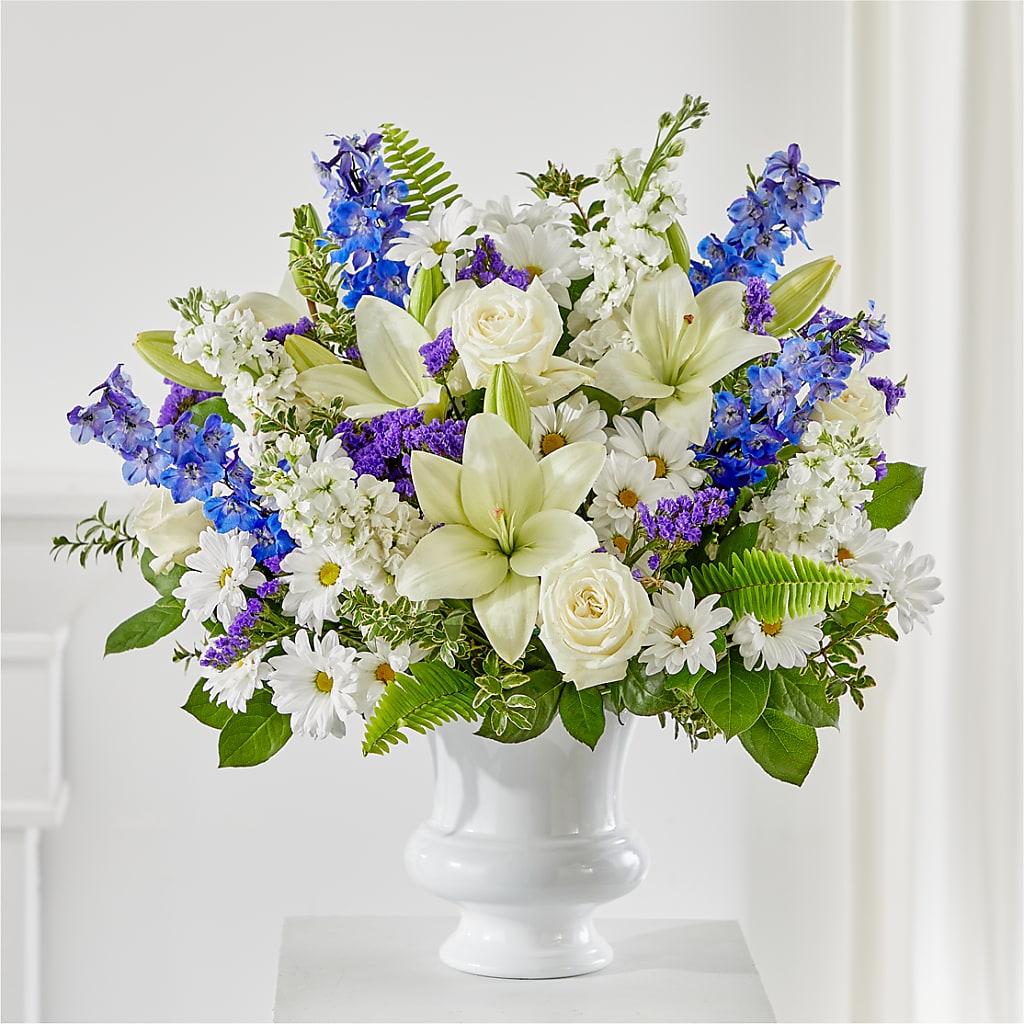 Expressions of Hope Urn Arrangement – All About Flowers, Bellingham WA