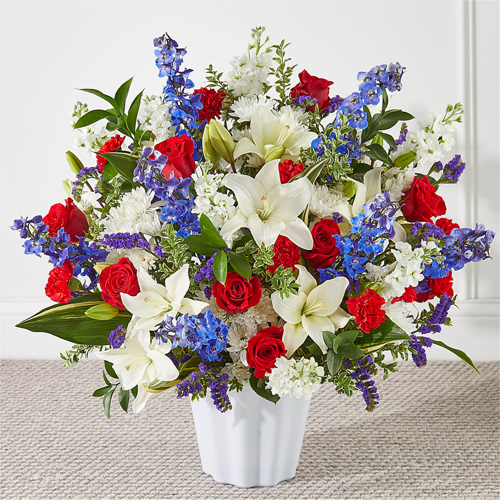 Consoled Floor Basket – All About Flowers, Bellingham WA