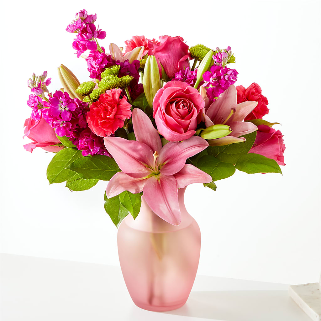 Watermelon Crush Bouquet – All About Flowers, Bellingham WA