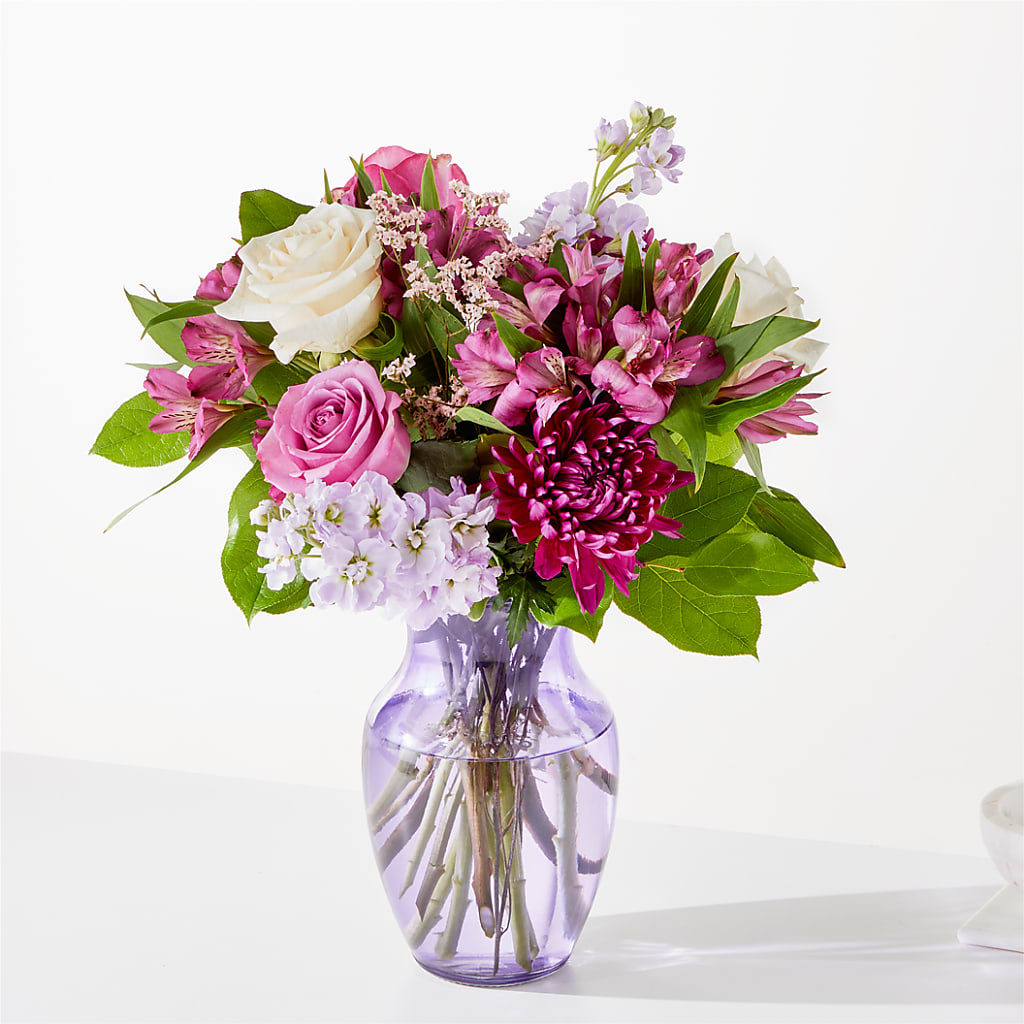 Amethyst Dreams Bouquet – All About Flowers, Bellingham WA