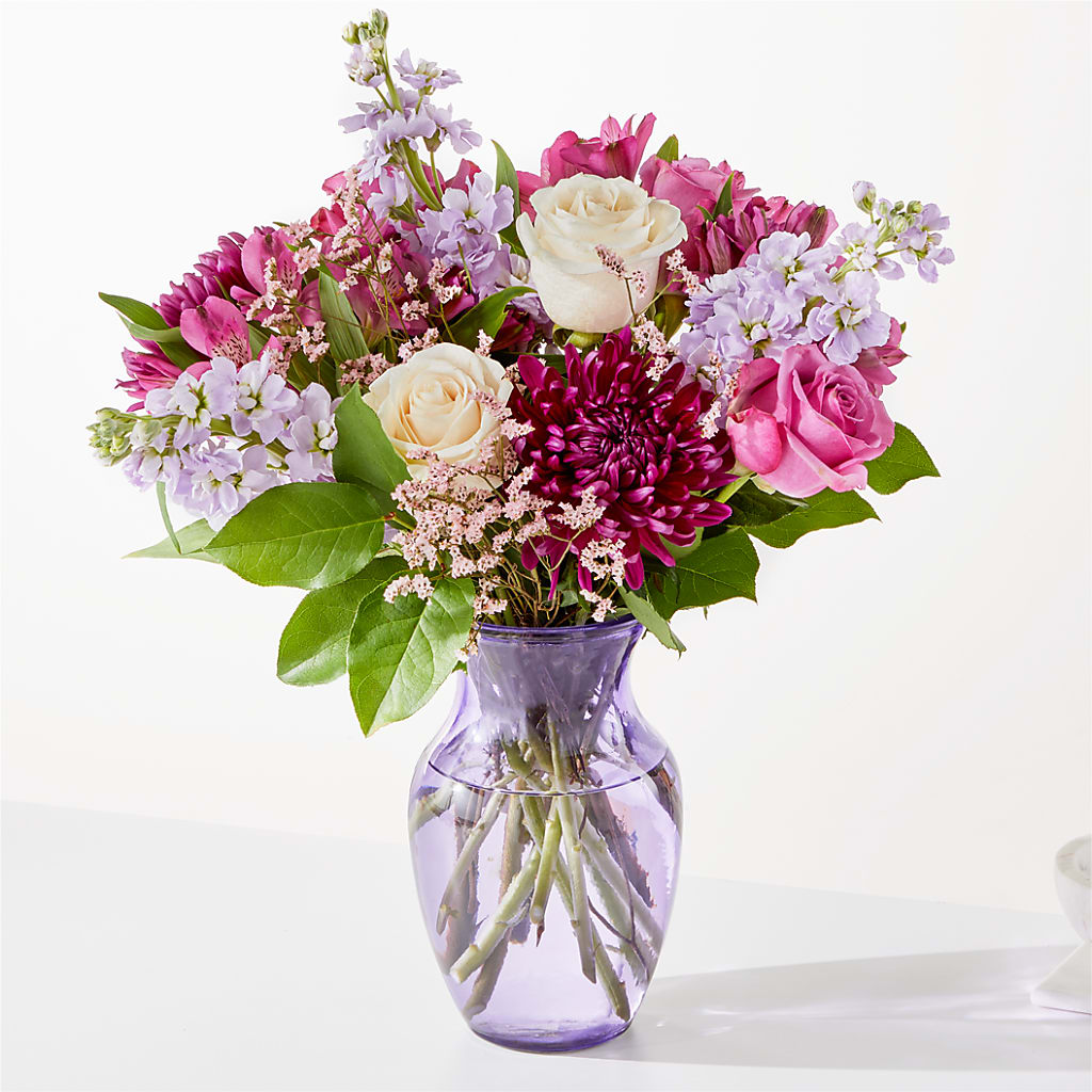 Amethyst Dreams Bouquet – All About Flowers, Bellingham WA