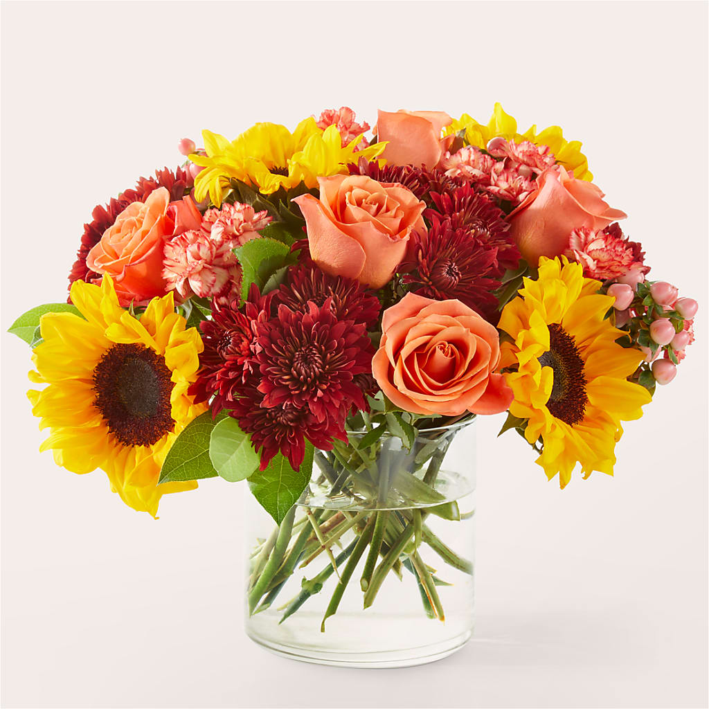 September Sunset Bouquet – All About Flowers, Bellingham WA