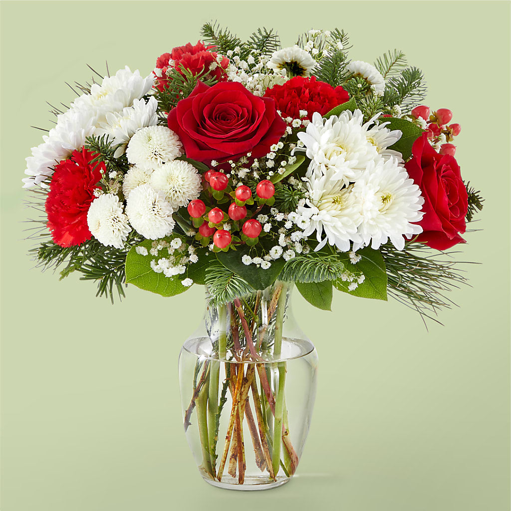 Chance of Flurries Bouquet – All About Flowers, Bellingham WA