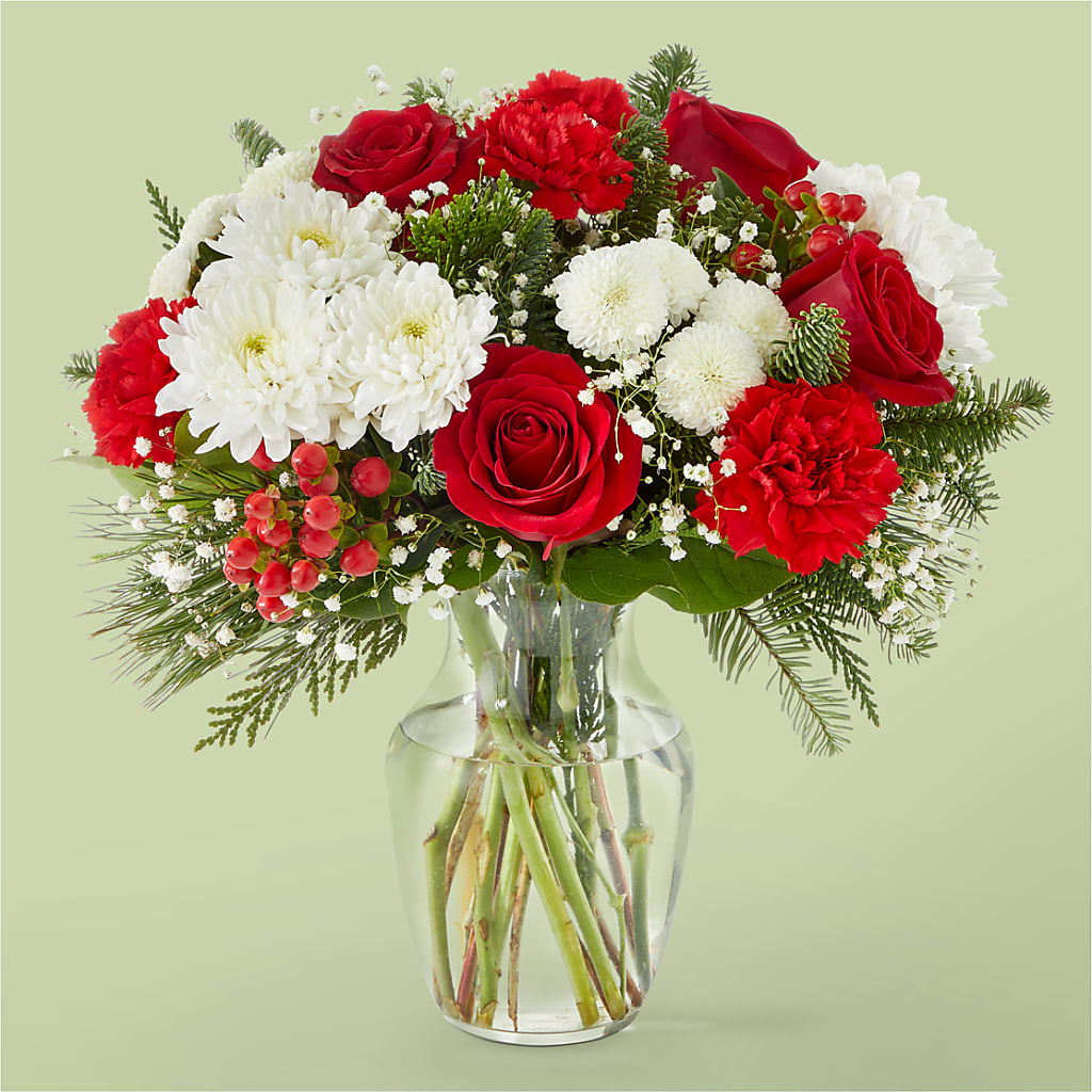 Chance of Flurries Bouquet – All About Flowers, Bellingham WA