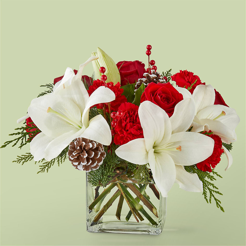 Glistening Icicles Bouquet – All About Flowers, Bellingham WA