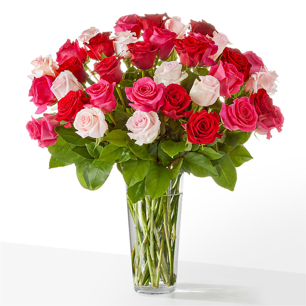 Charming Rose Bouquet – All About Flowers, Bellingham WA