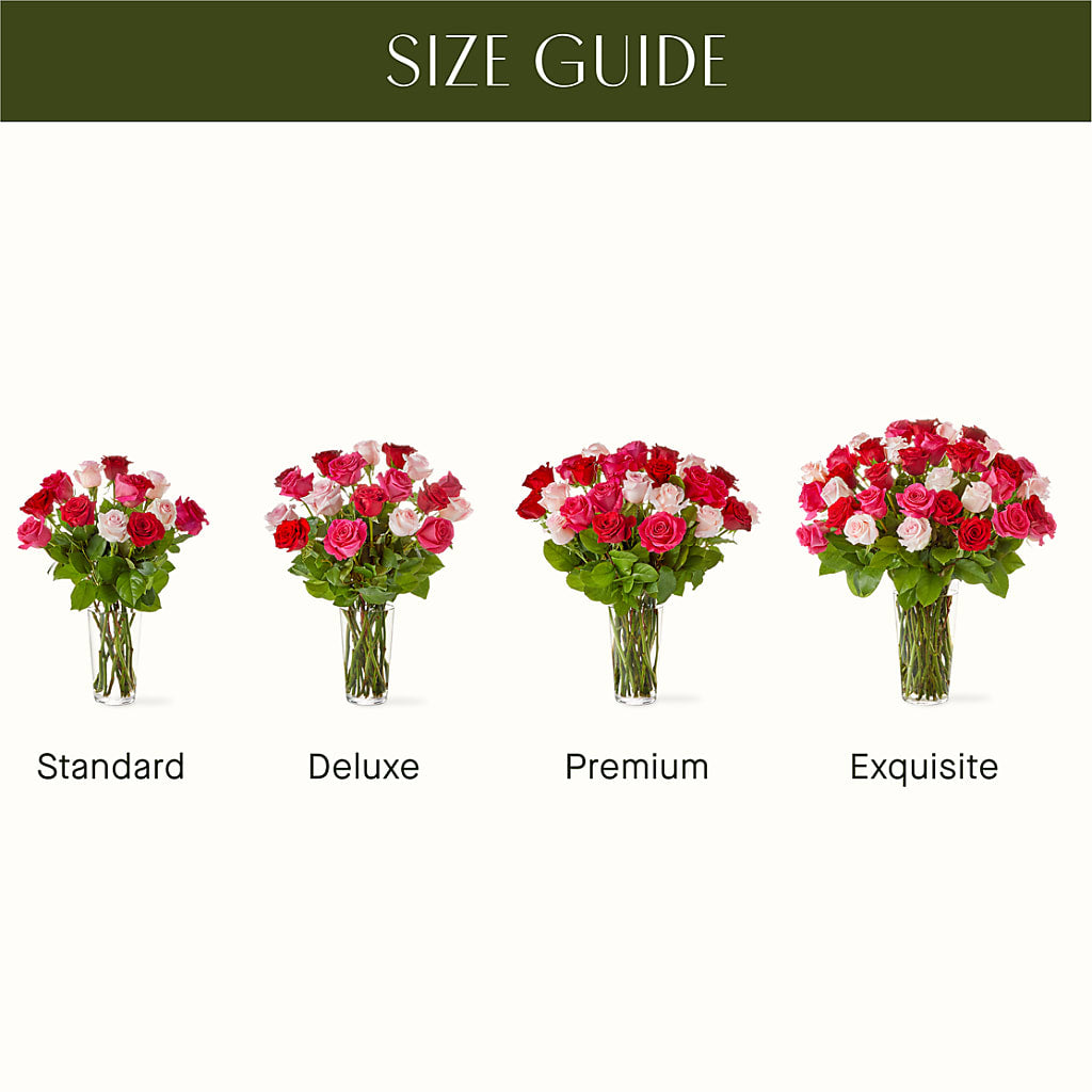 Charming Rose Bouquet – All About Flowers, Bellingham WA