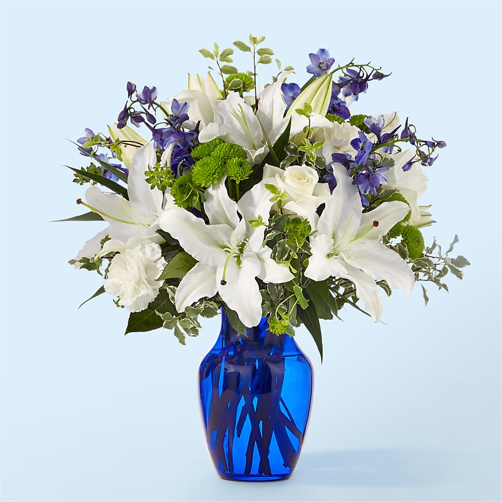 Santorini Bouquet – All About Flowers, Bellingham WA