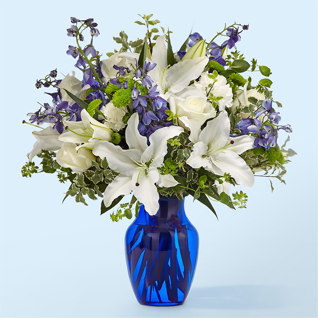 Santorini Bouquet – All About Flowers, Bellingham WA