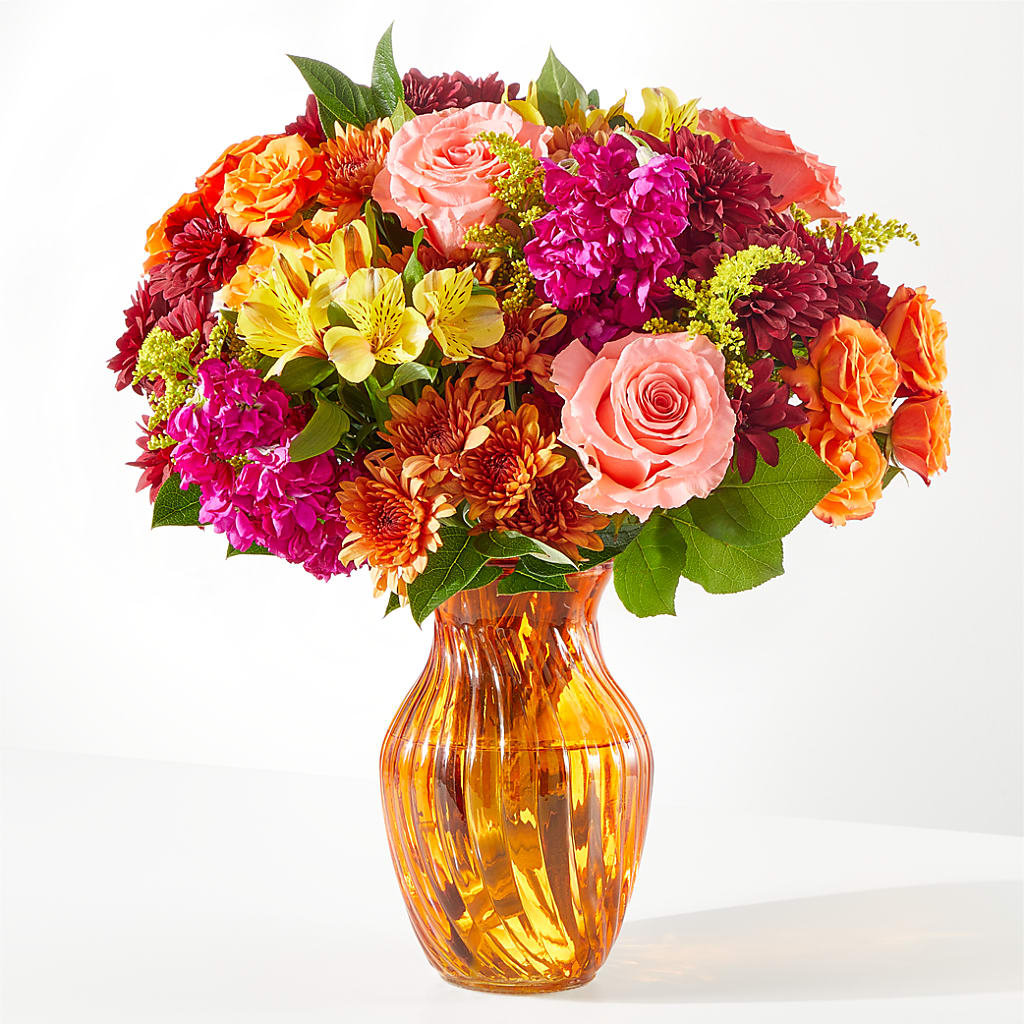 Amber Muse Bouquet – All About Flowers, Bellingham WA