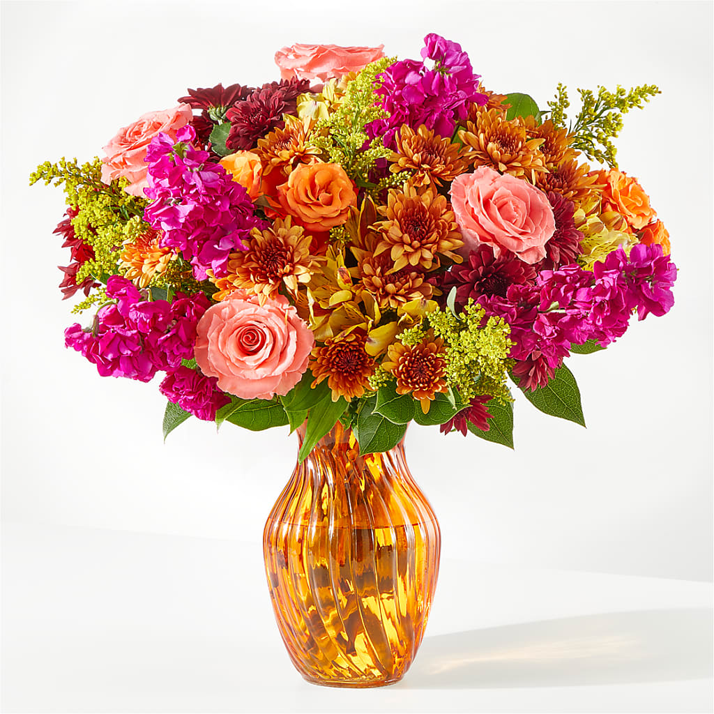 Amber Muse Bouquet – All About Flowers, Bellingham WA