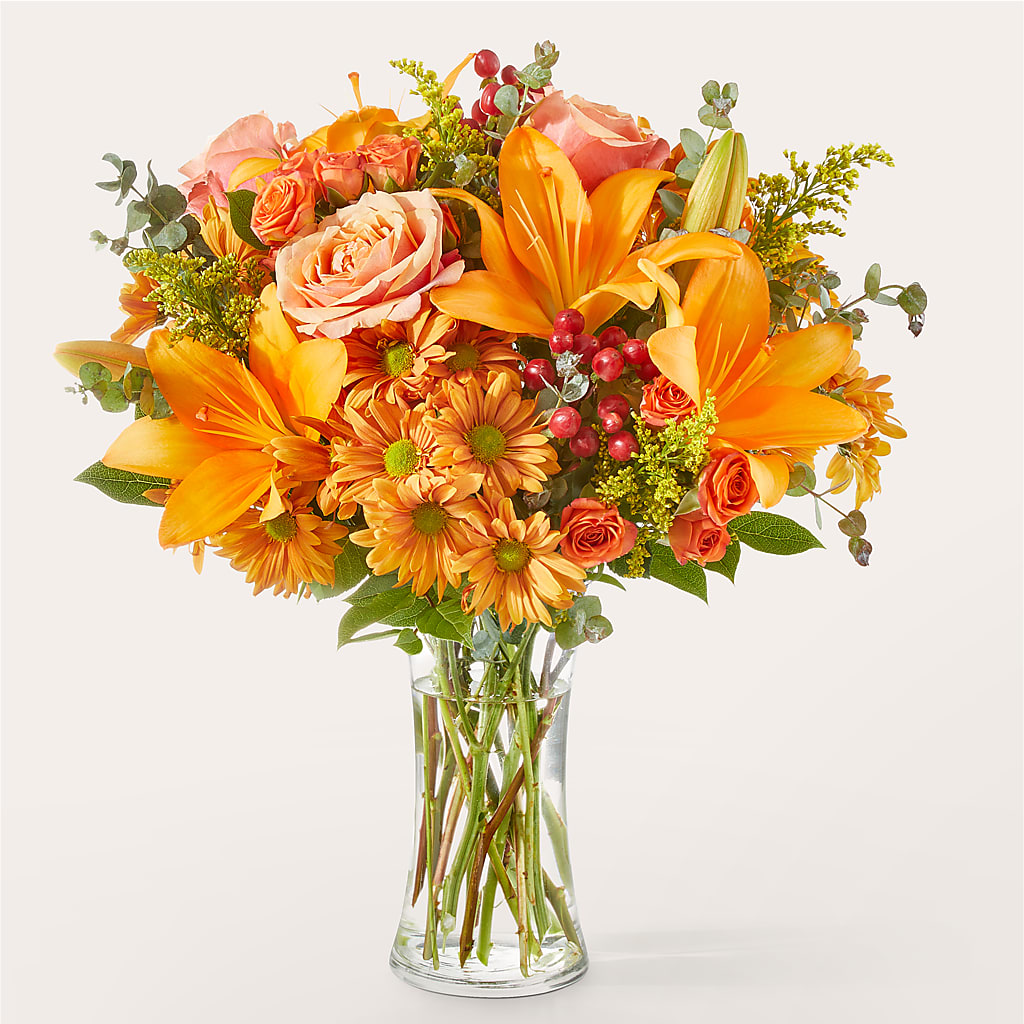 Harvest Hayride Bouquet – All About Flowers, Bellingham WA