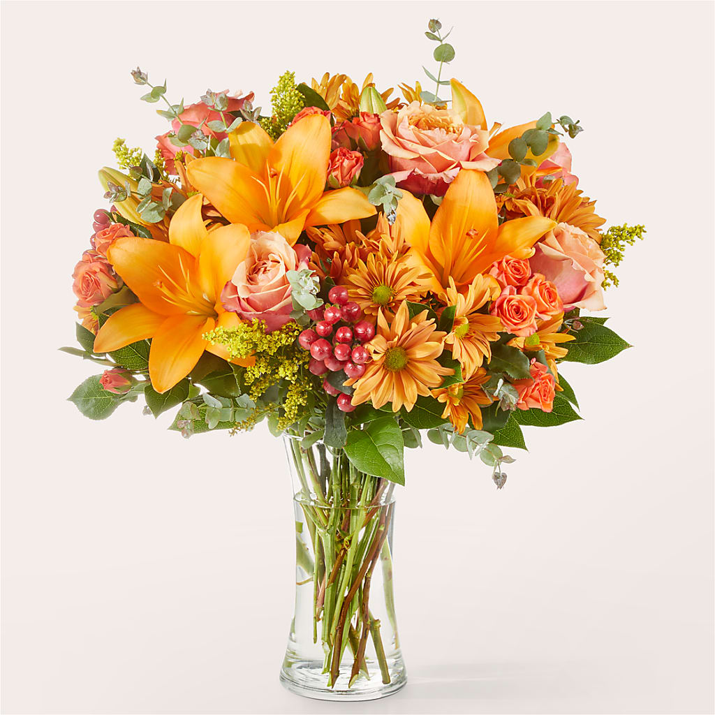 Harvest Hayride Bouquet – All About Flowers, Bellingham WA