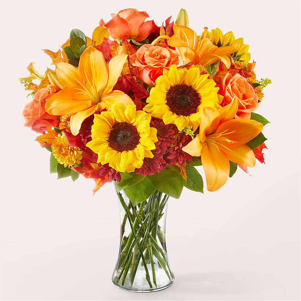 Sunny Side Bouquet – All About Flowers, Bellingham WA