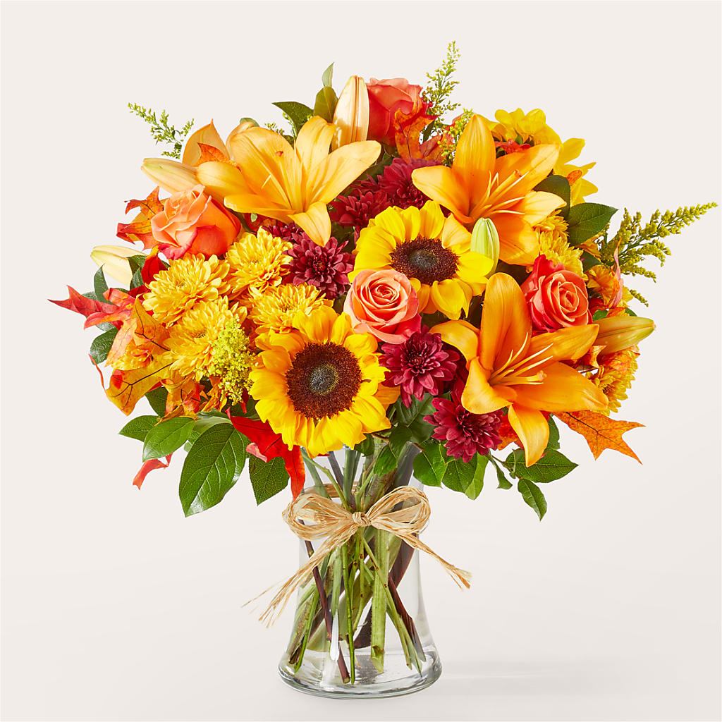 Sunny Side Bouquet – All About Flowers, Bellingham WA