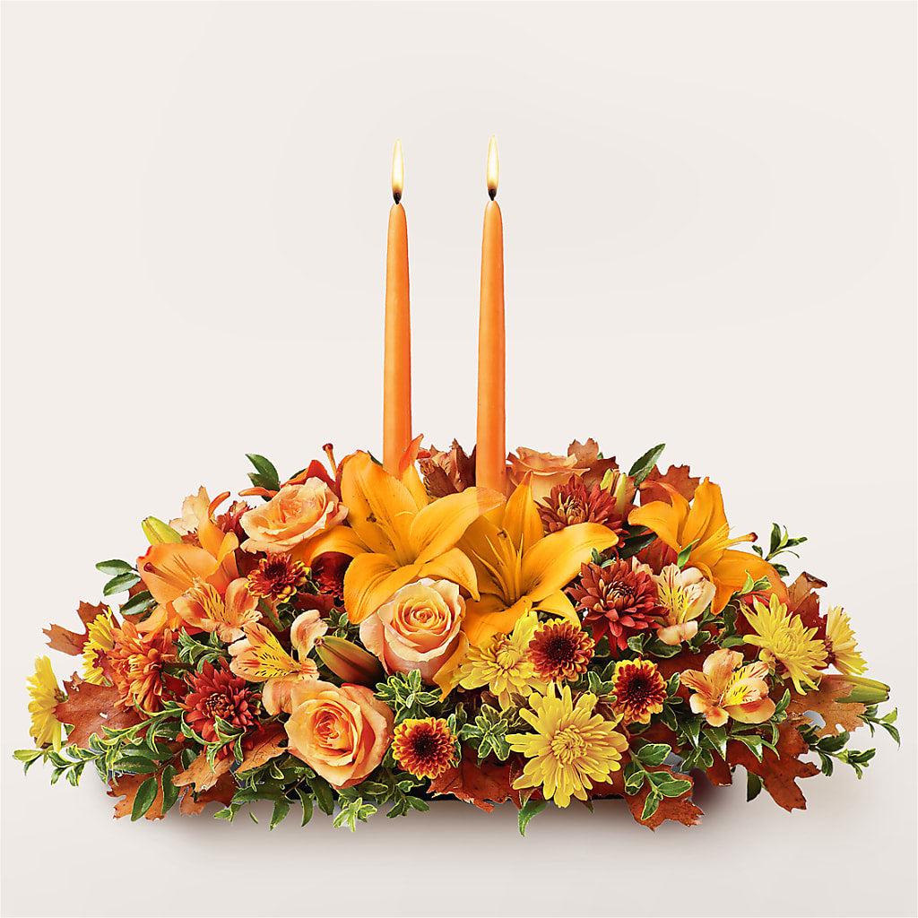 Traditions Centerpiece – All About Flowers, Bellingham WA