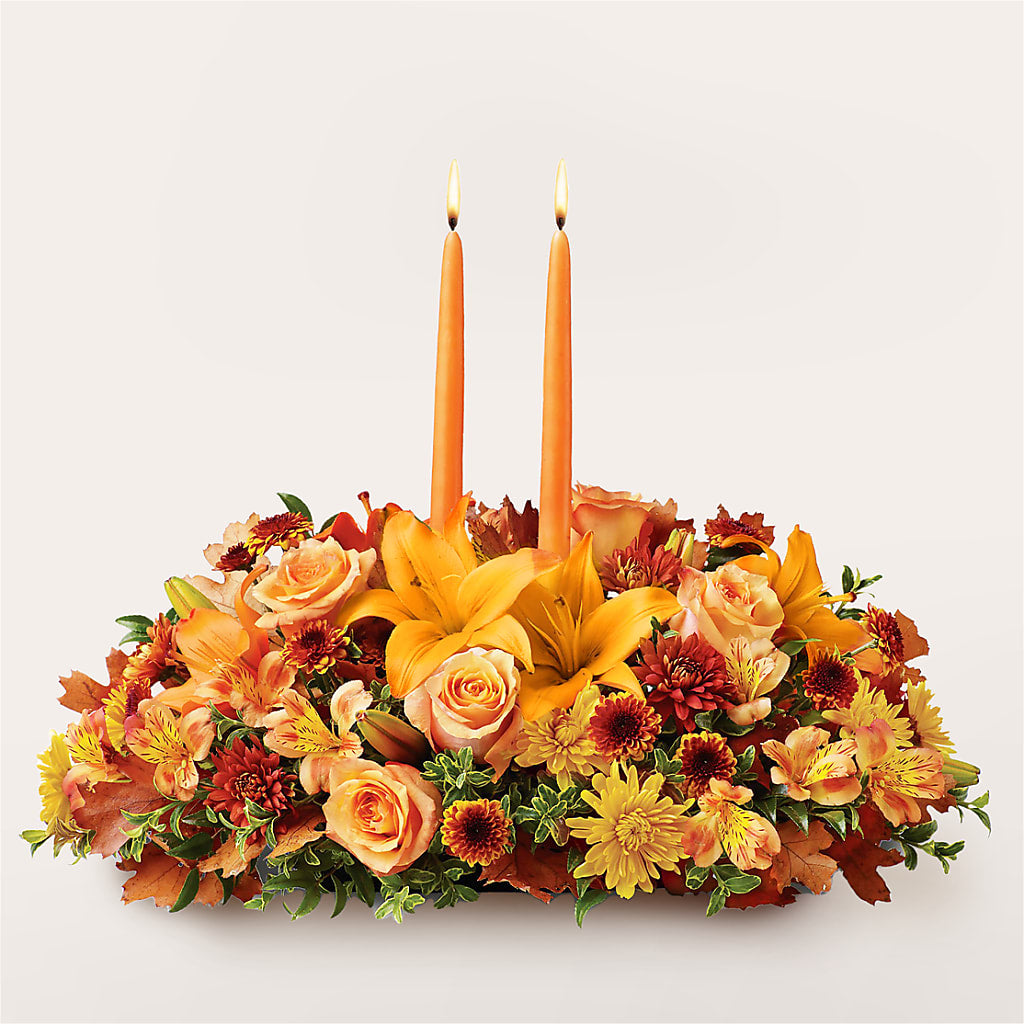 Traditions Centerpiece – All About Flowers, Bellingham WA