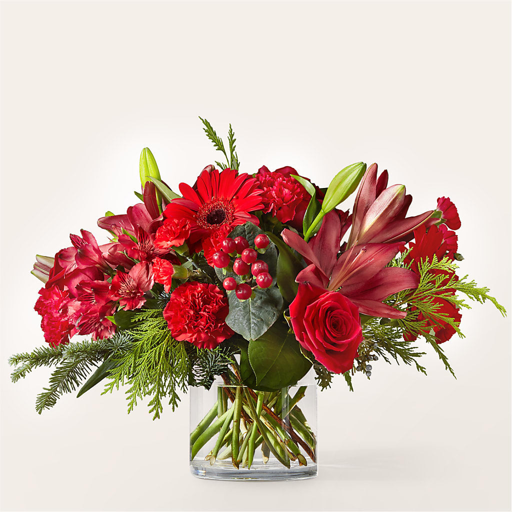 Friendsmas Bouquet – All About Flowers, Bellingham WA