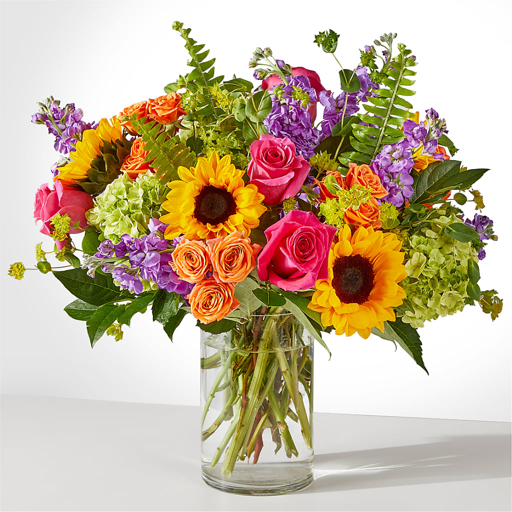 Vibrant Greetings Bouquet – All About Flowers, Bellingham WA