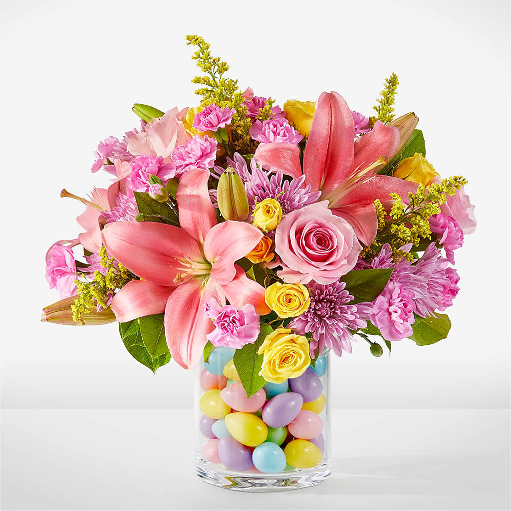Easter Egg Hunt Bouquet – All About Flowers, Bellingham WA
