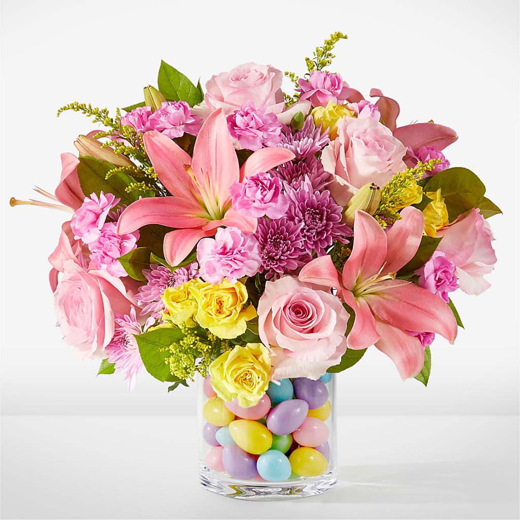 Easter Egg Hunt Bouquet – All About Flowers, Bellingham WA