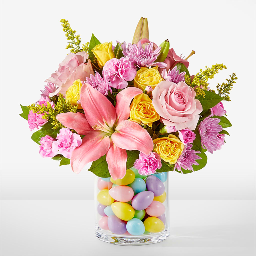 Easter Egg Hunt Bouquet – All About Flowers, Bellingham WA