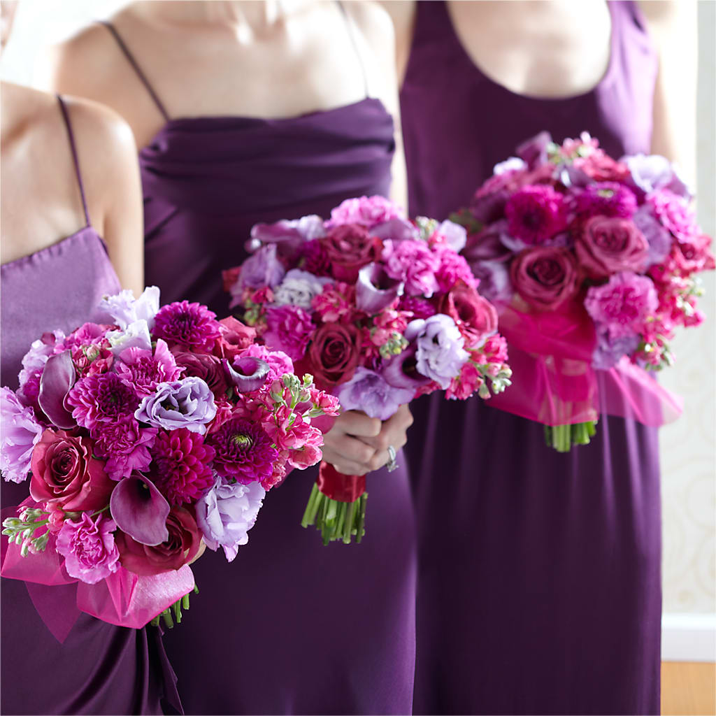 Bridesmaid's Garden Bouquet – All About Flowers, Bellingham WA