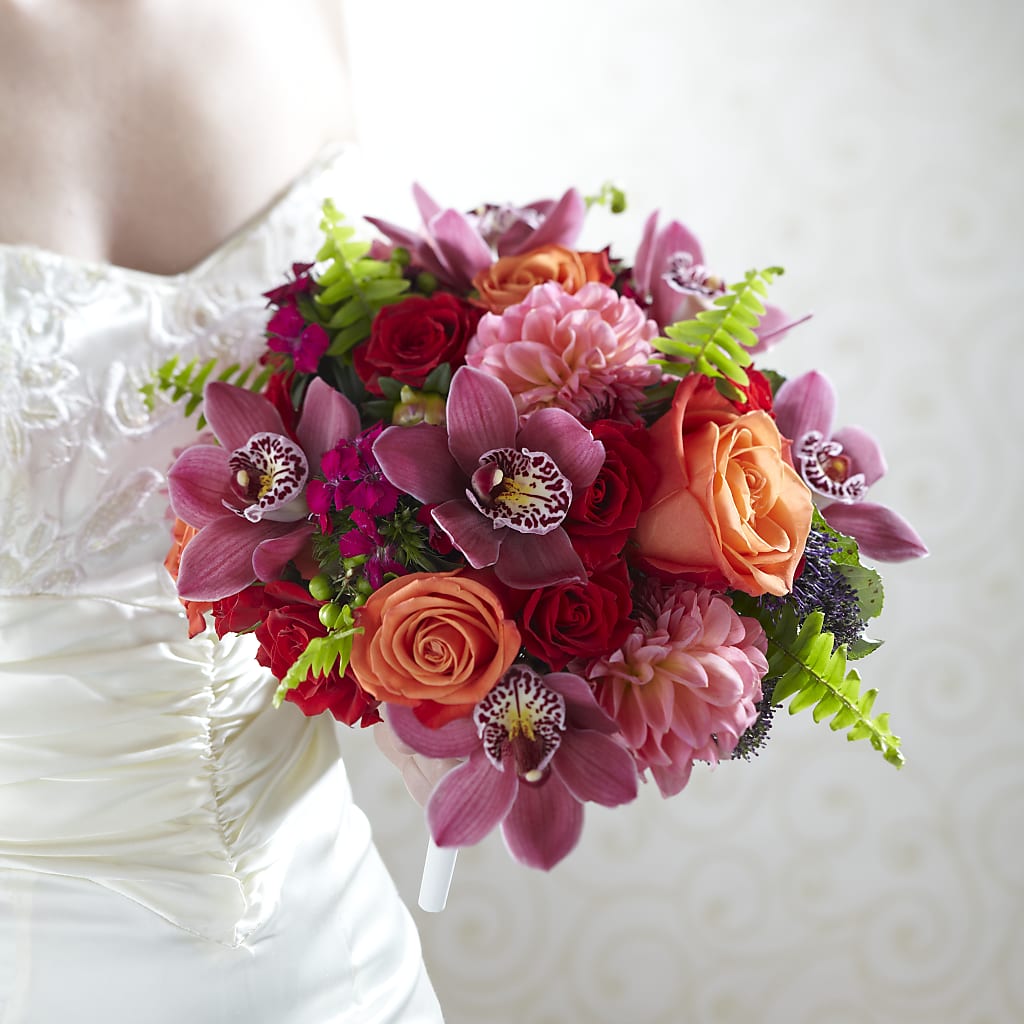 Brilliant Blossoms Bouquet – All About Flowers, Bellingham WA