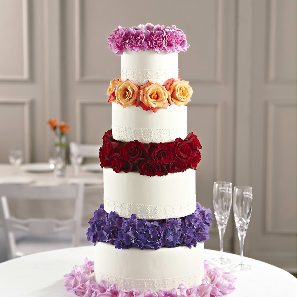 Infinite Love Cake Décor – All About Flowers, Bellingham WA