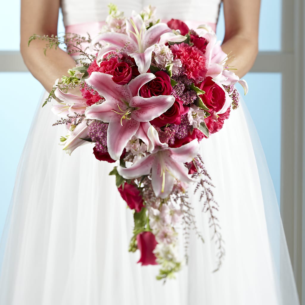 Lily & Rose Bouquet – All About Flowers, Bellingham WA