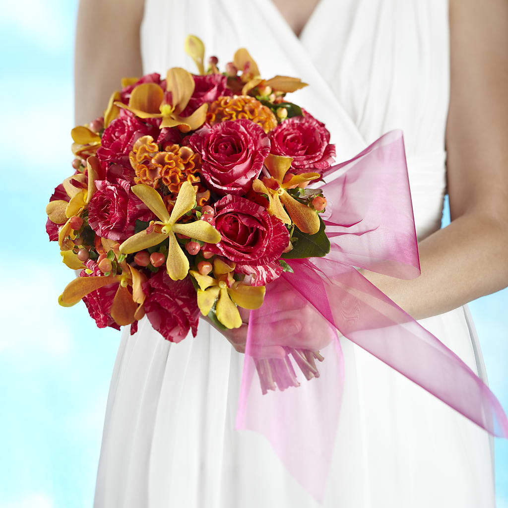 Brilliant Shades of Love Bouquet – All About Flowers, Bellingham WA